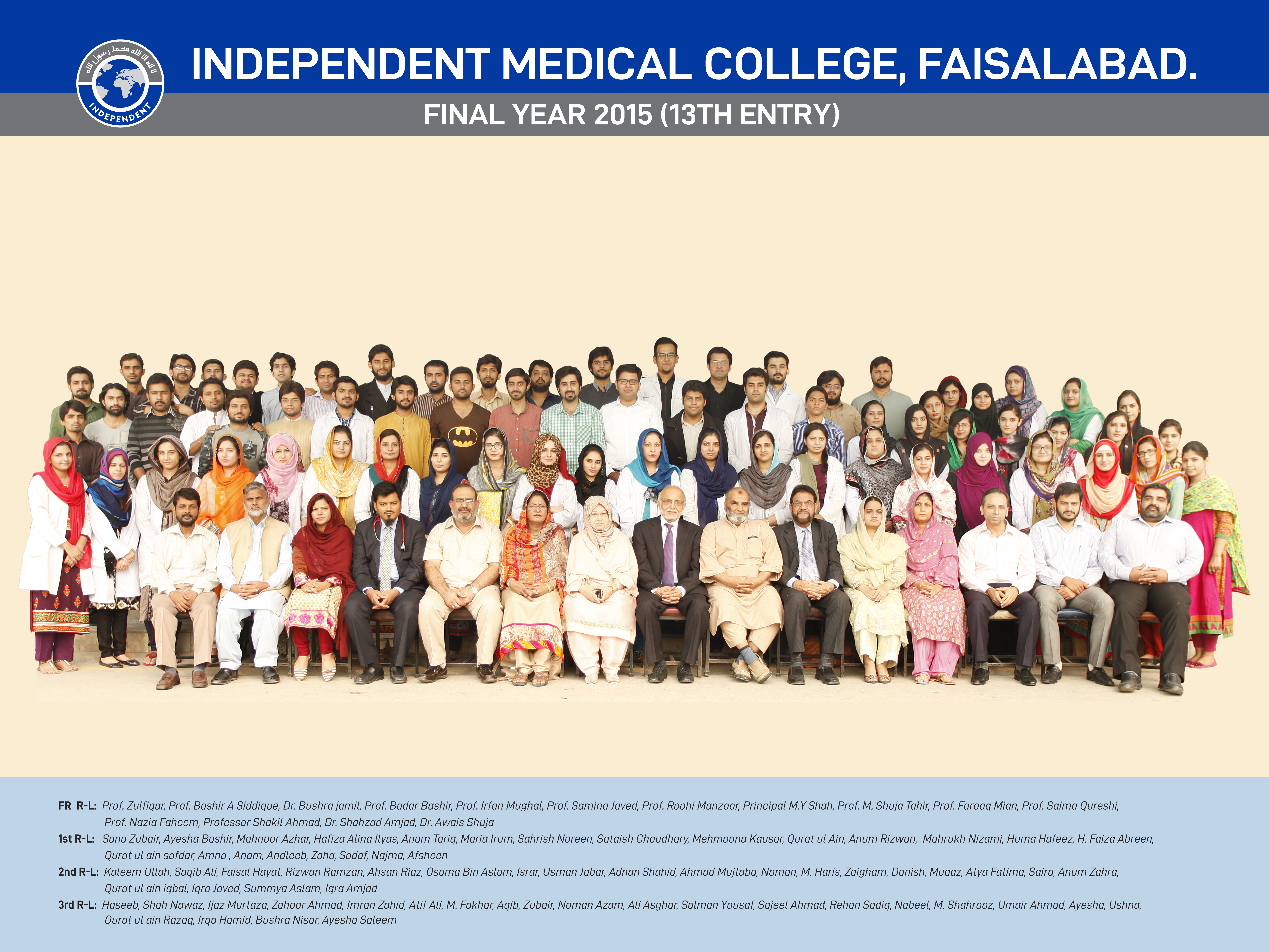 Final Year Graduates 2015
