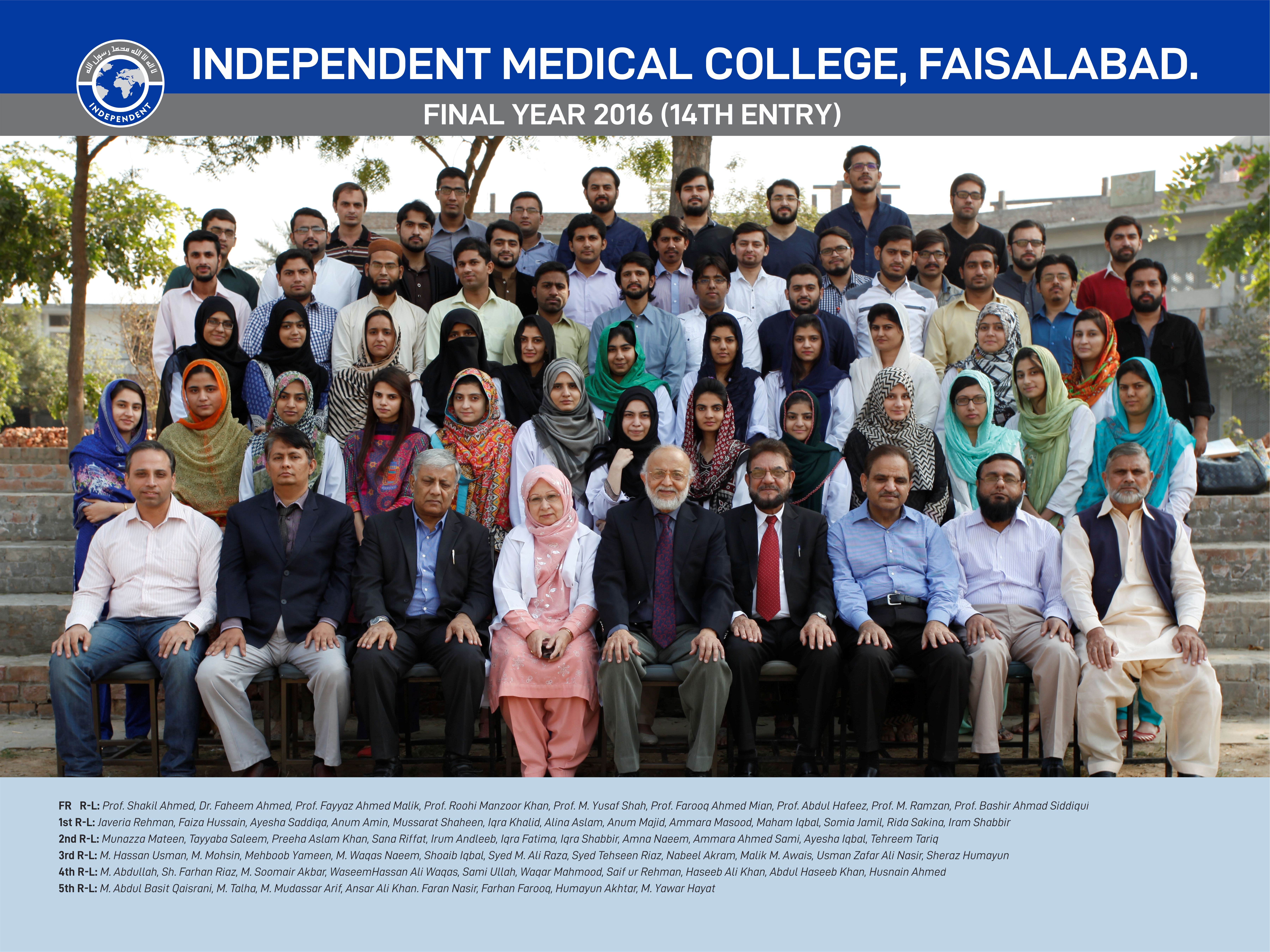 Final Year Graduates 2016