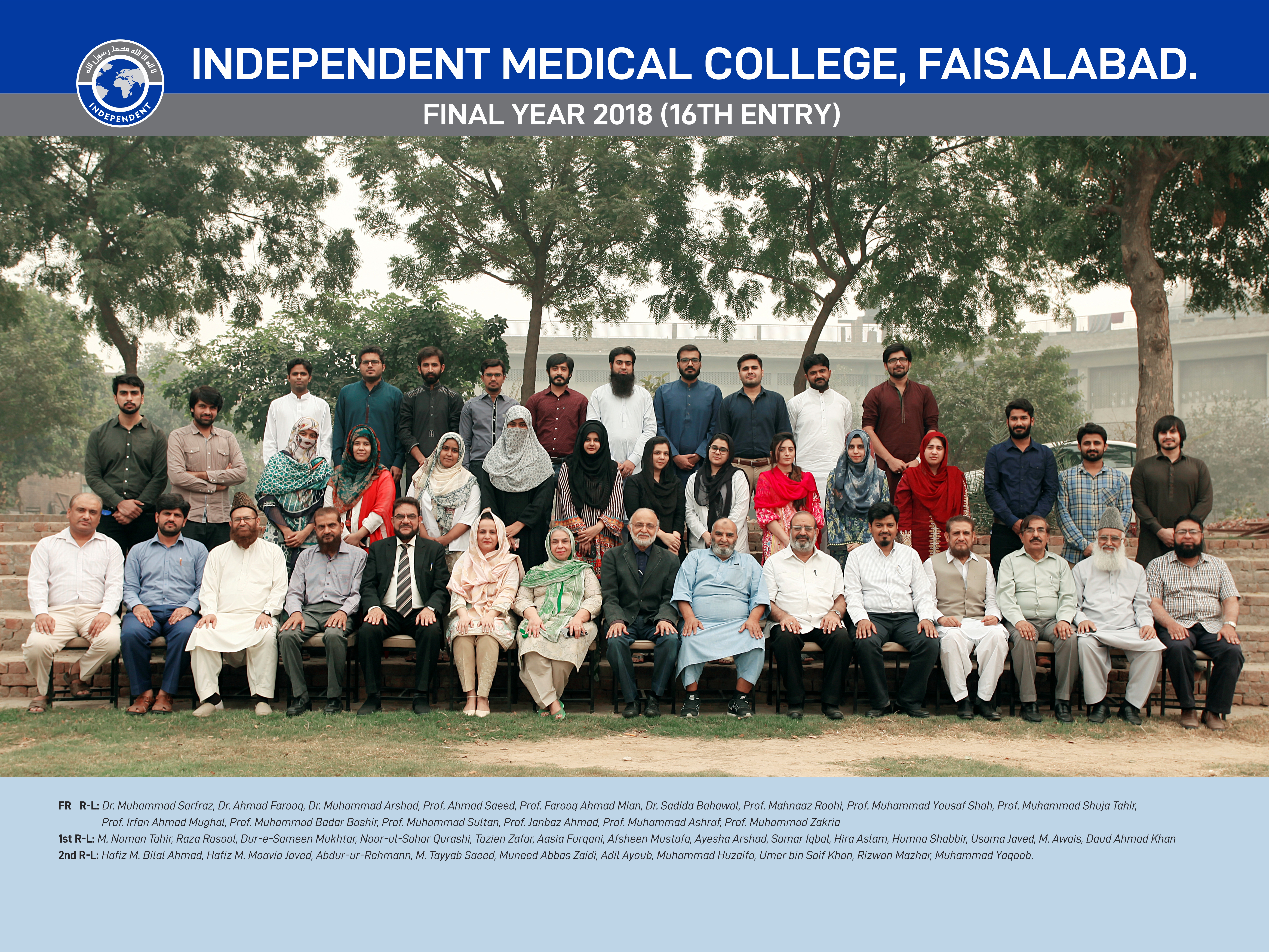 Final Year Graduates 2018