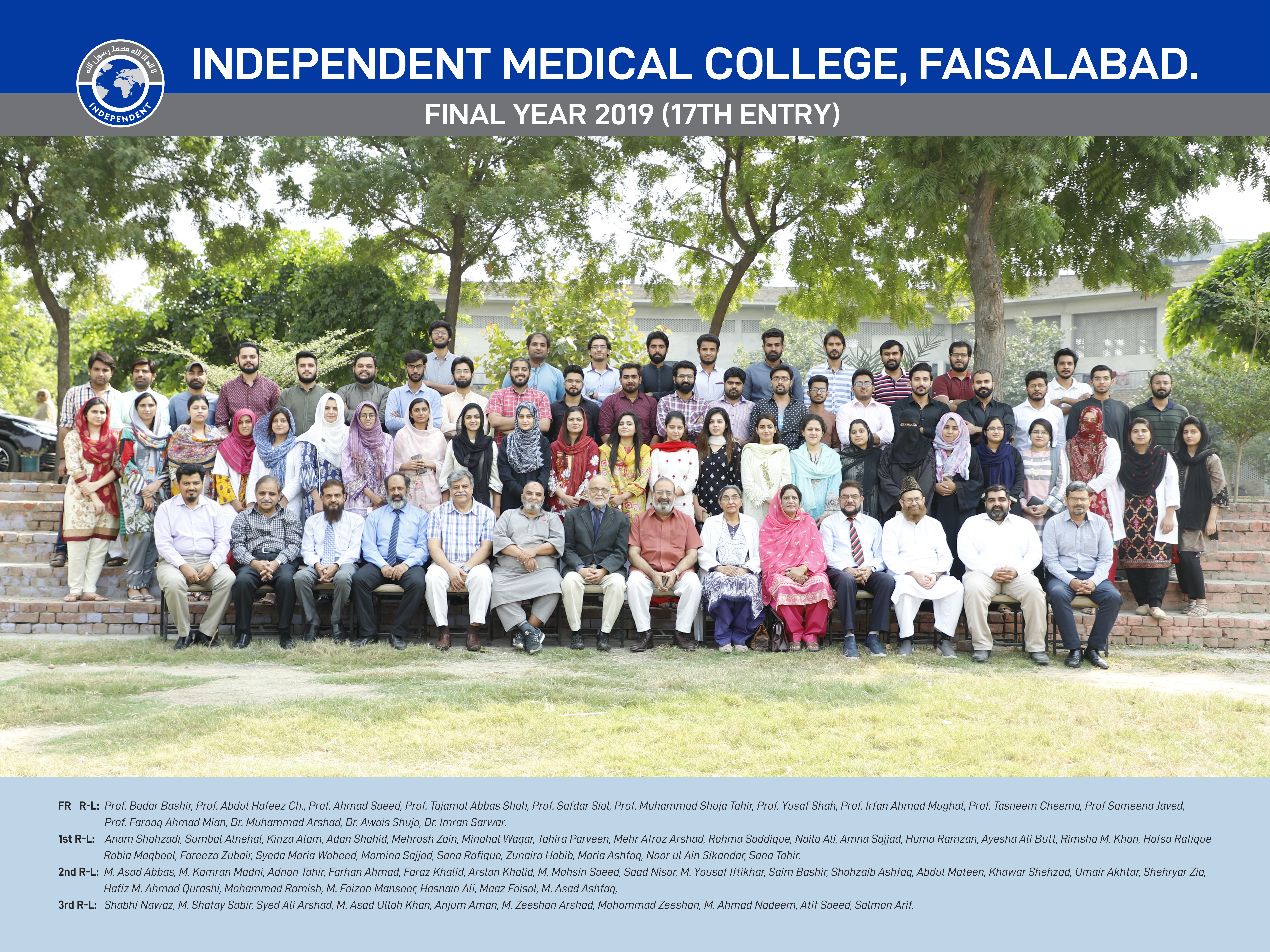 Final Year Graduates 2019